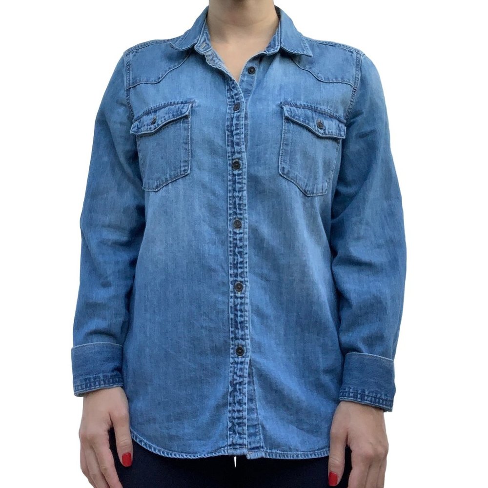 Chambray Top